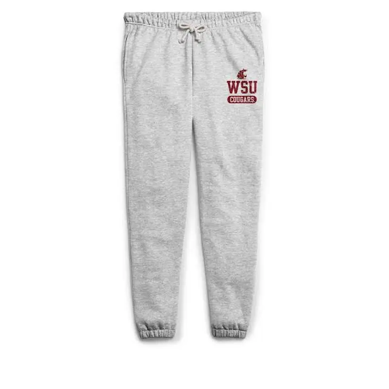 League Men's Gray WSU Cougars Sweatpants