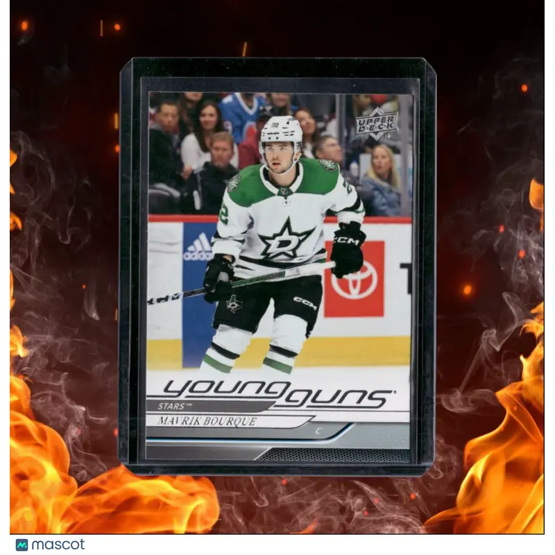 2024-25 Upper Deck Mavrik Bourque Young Guns Rookie #215