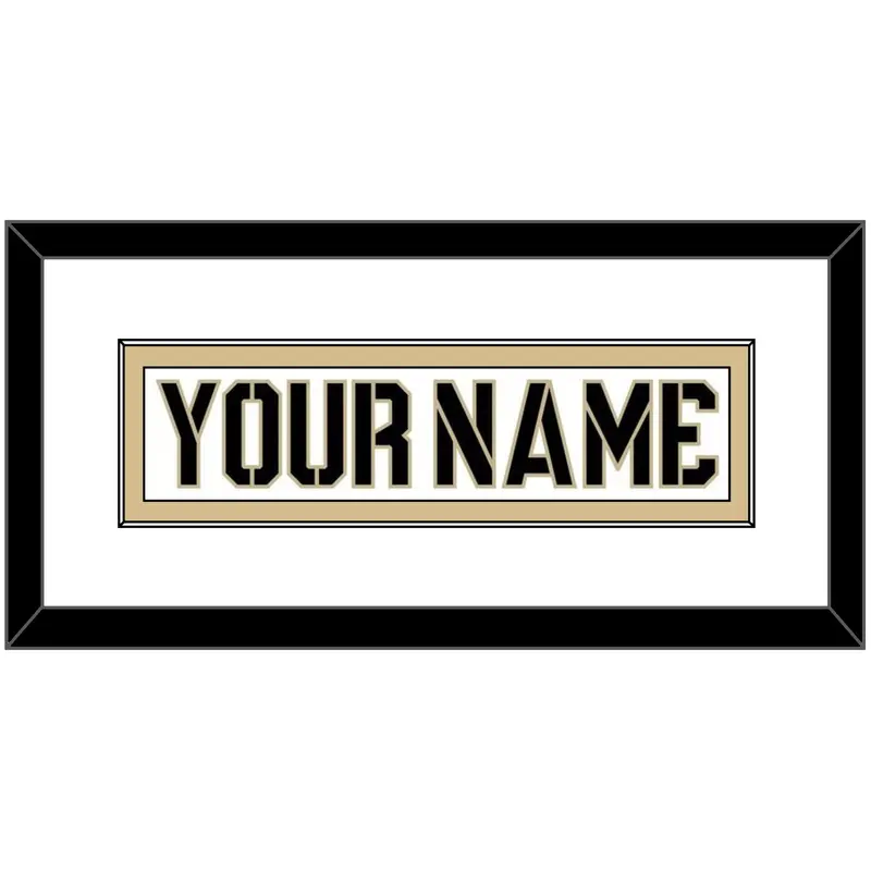 Army Hockey Nameplate - Home White (2017-2018) - Single Mat 1