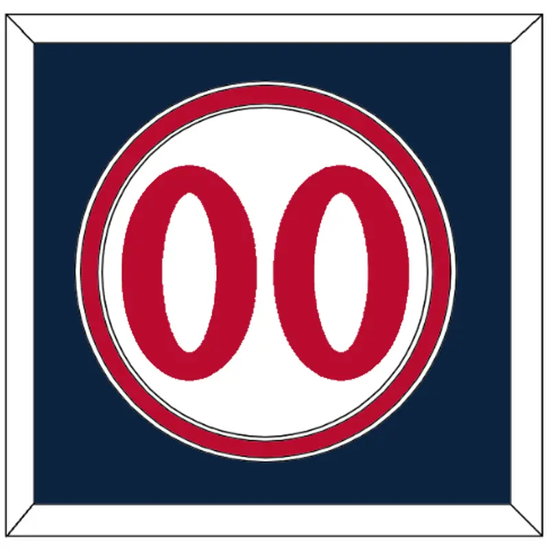 Minnesota Number - Home White - Double Mat 2