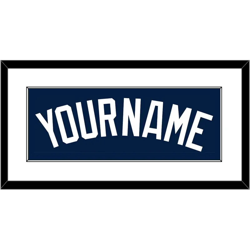 Tampa Bay Name - Alternate Navy - Single Mat 1