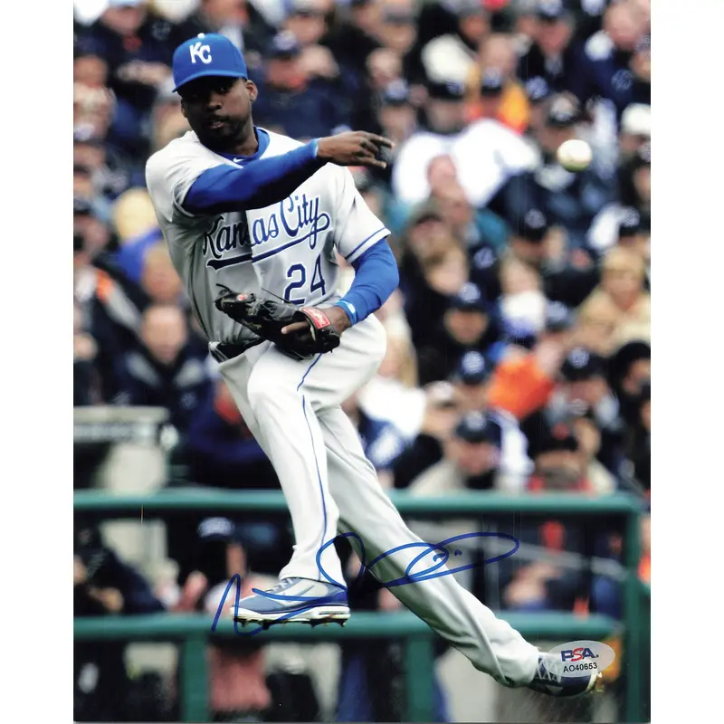Wilson Betemit signed 8x10 photo PSA/DNA Kansas City Royals Autographed