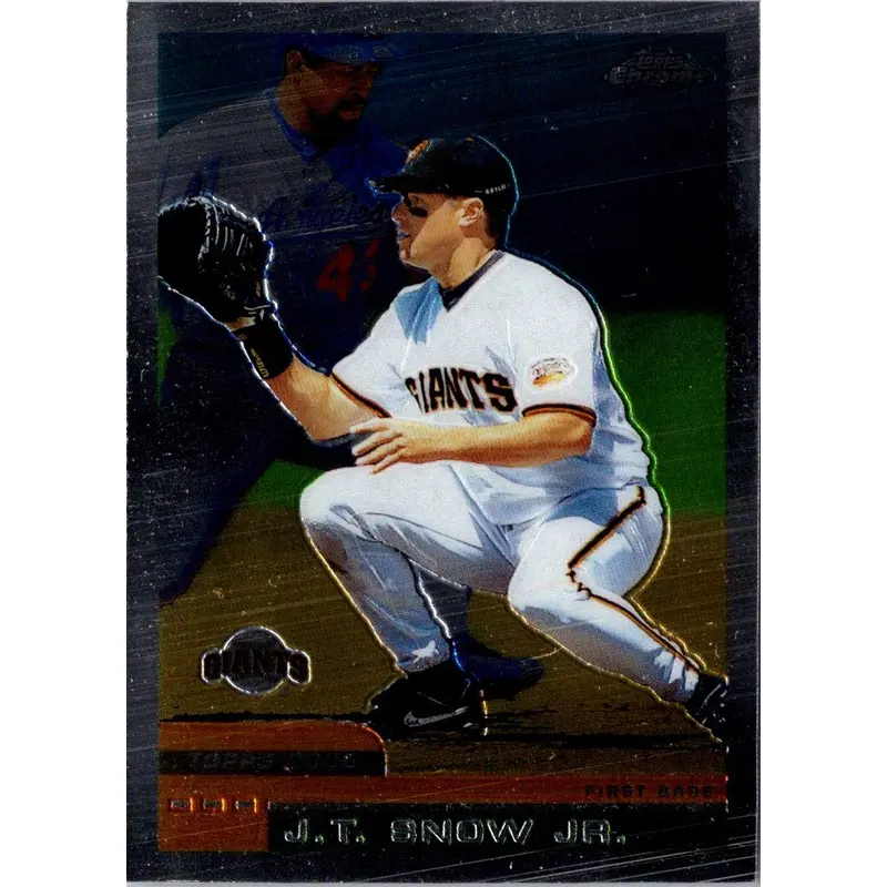 2000 Topps Chrome J.T. Snow #35
