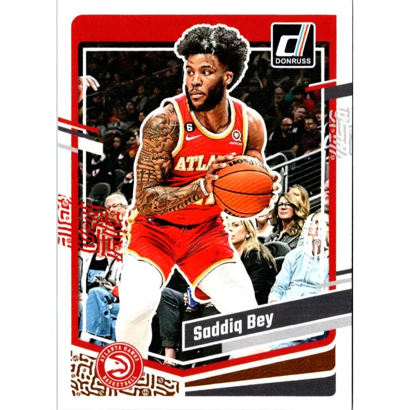 2023 Donruss Red Saddiq Bey #175
