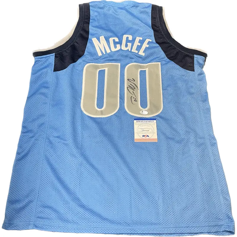 Javale McGee signed jersey PSA/DNA Dallas Mavericks Autographed