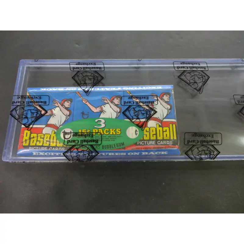 1977 Topps Baseball Unopened Wax Pack Tray (Authenticate)