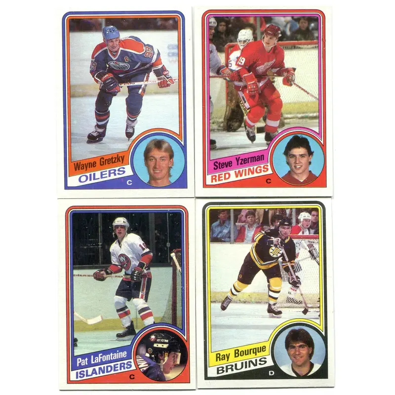 1984/85 Topps Hockey Complete Set NM (165) (23-156)