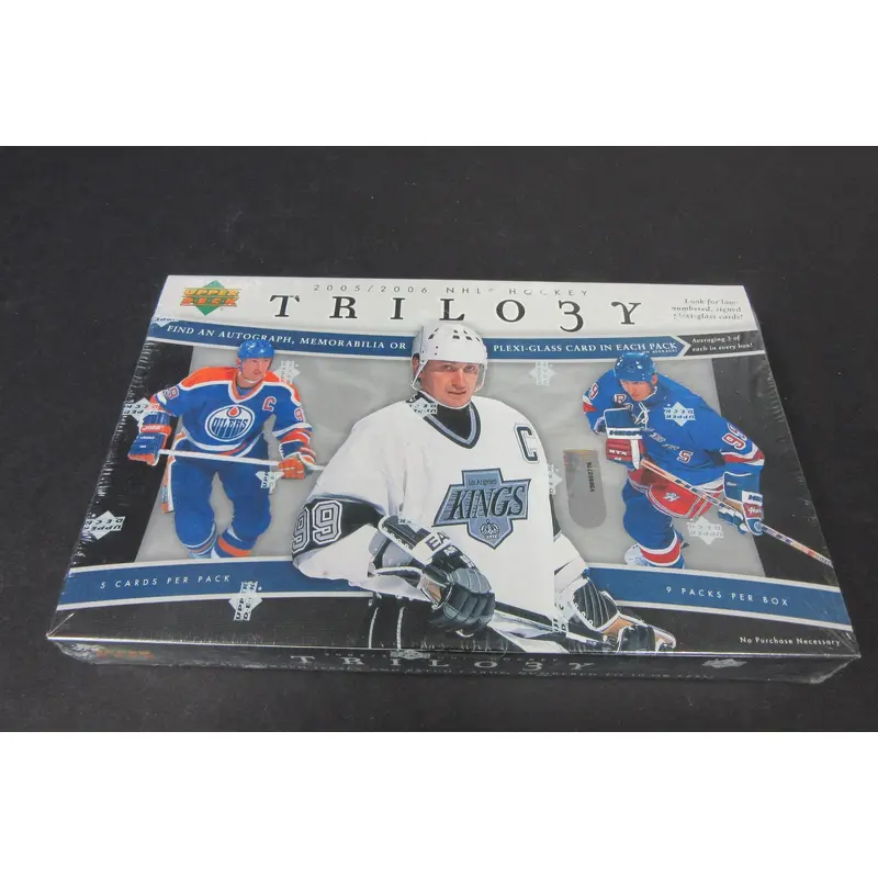 2005/06 Upper Deck Trilogy Hockey Box (Hobby)