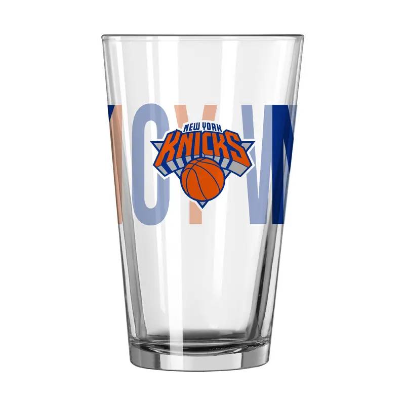 New York Knicks 16oz Overtime Pint Glass
