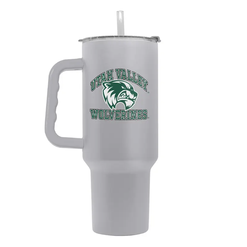 Utah Valley University 40oz Athletic Powder Coat Tumbler