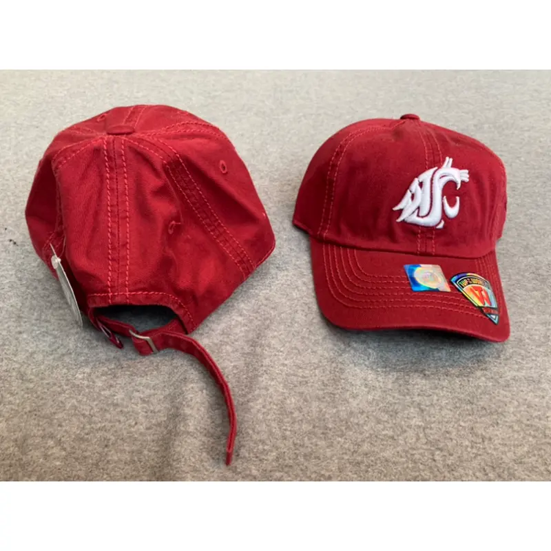 Youth Crimson with White Coug Hat