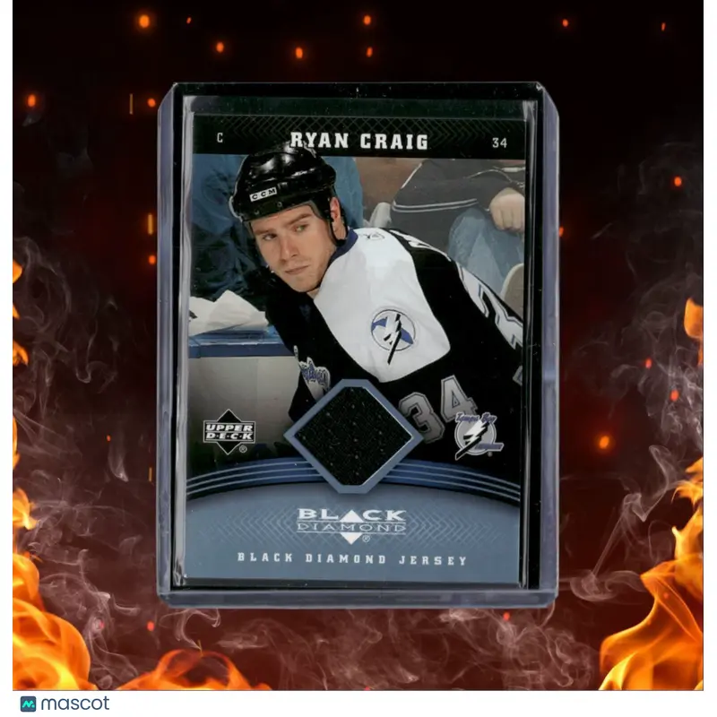 2006-07 Upper Deck Black Diamond Ryan Craig Jersey #J-RC
