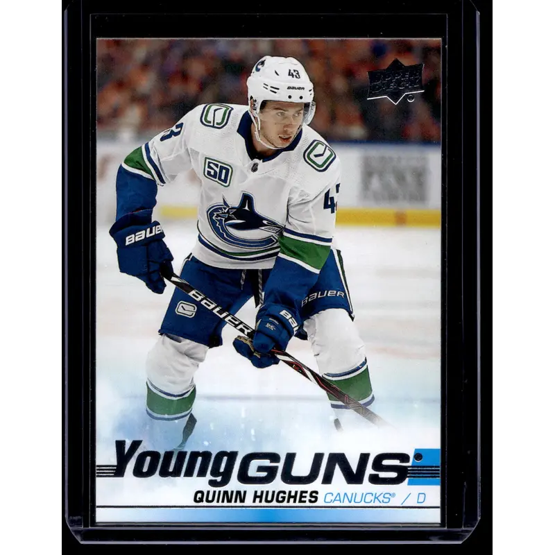 2019-20 Upper Deck - Young Guns - Quinn Hughes #249 RC