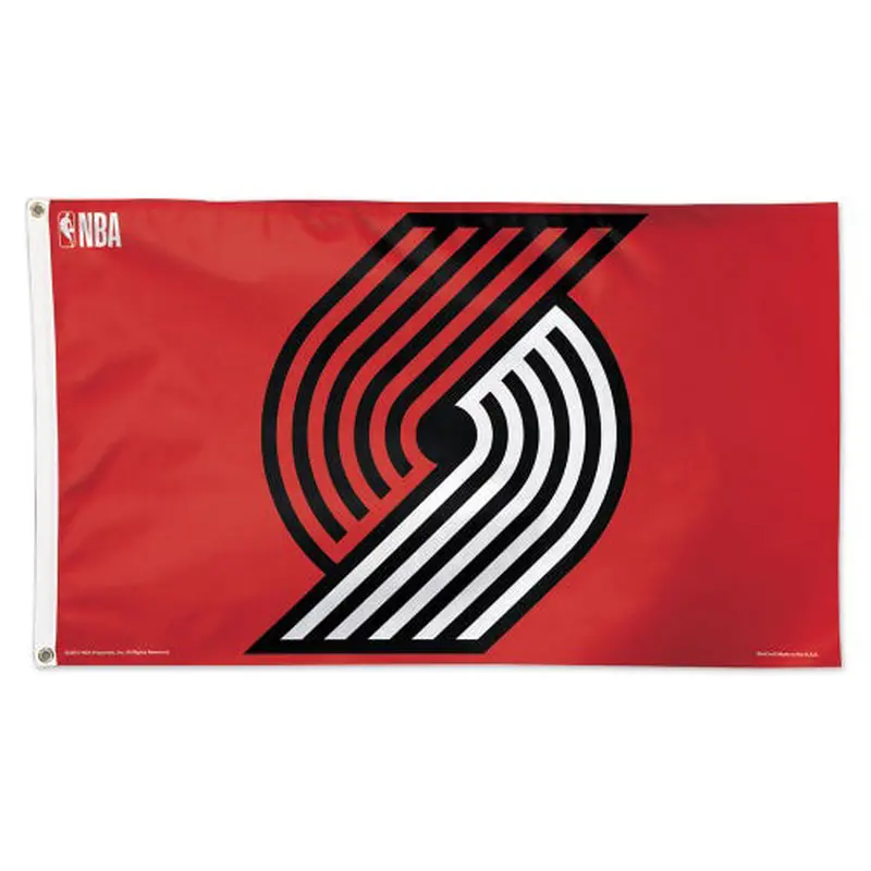 Portland Trailblazers Official NBA Basketball 3'x5' DELUXE Team Banner Flag - Wincraft