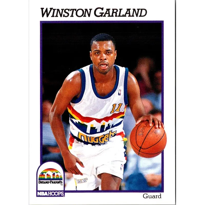 1991 Hoops Winston Garland #357