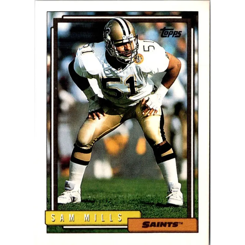 1992 Topps Sam Mills #50