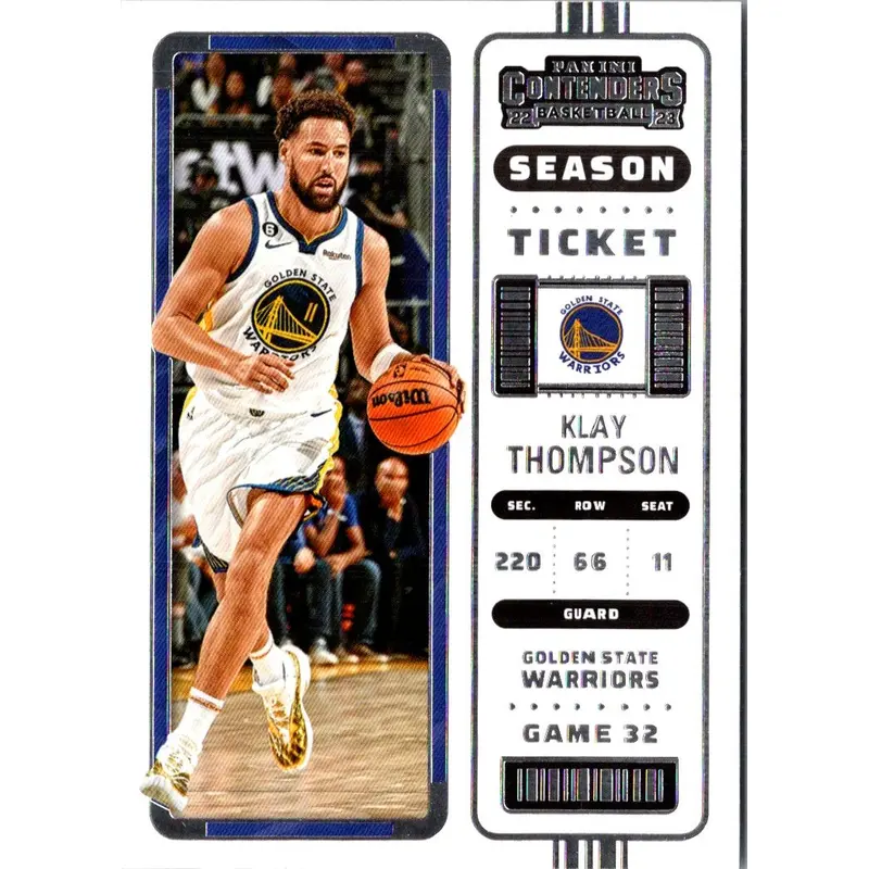 2022 Panini Contenders Season Ticket Klay Thompson #79