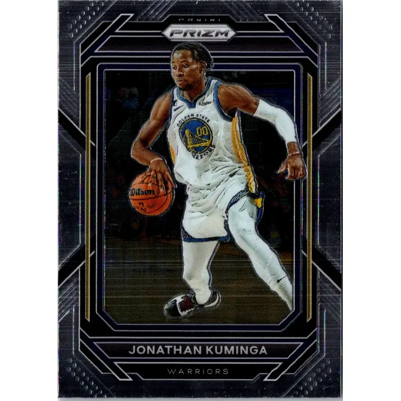 2022 Panini Prizm Blue Jonathan Kuminga #104
