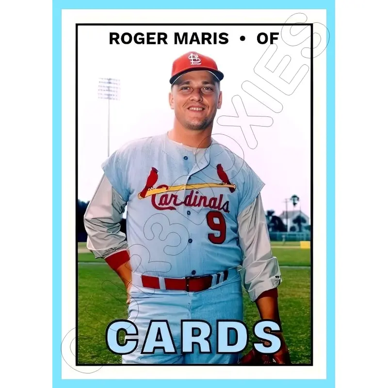 Roger Maris 1967 Topps Custom Card - 4483
