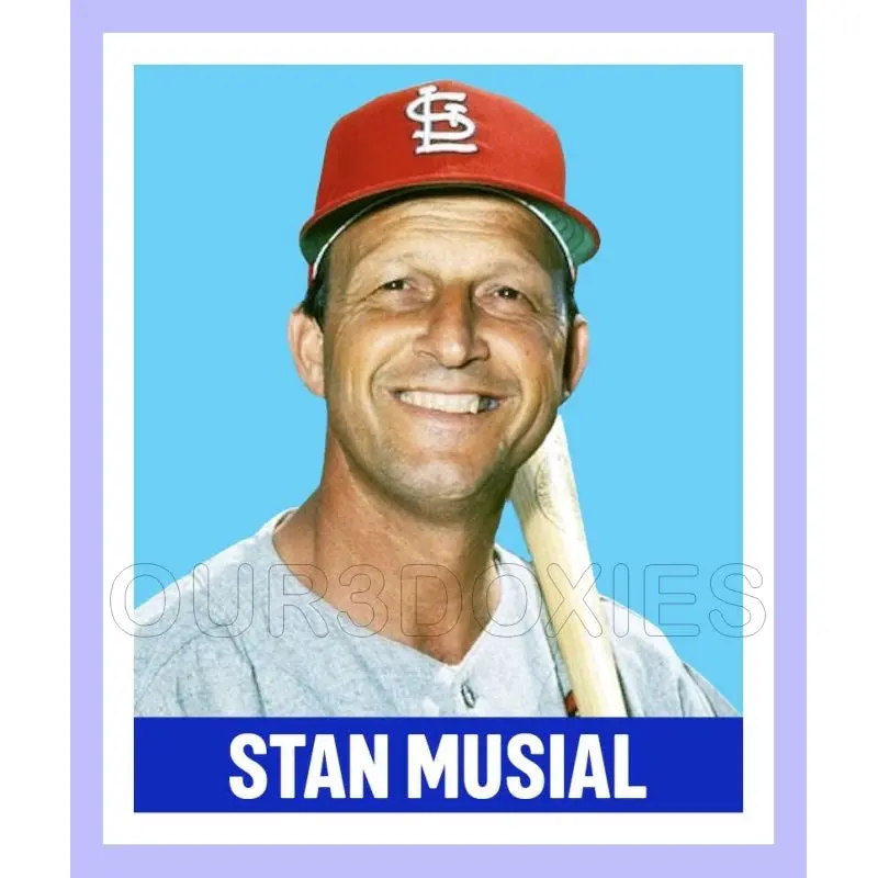 Stan Musial 1948 Leaf Custom Card - 3964