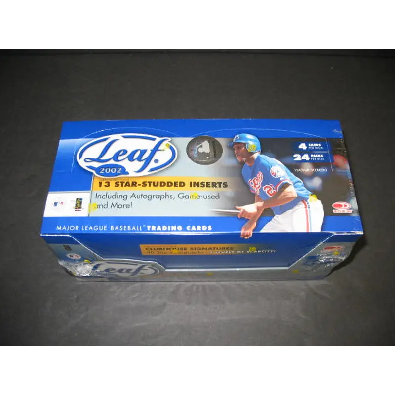 2002 Leaf Baseball Box (Hobby)