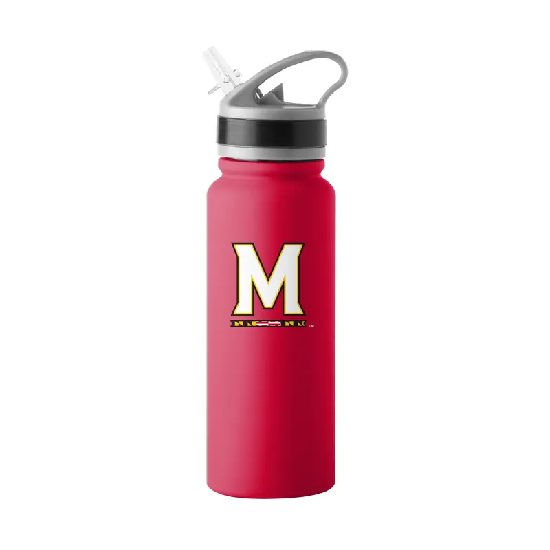 Maryland Logo 25oz Stainless Single Wall Flip Top Bottle