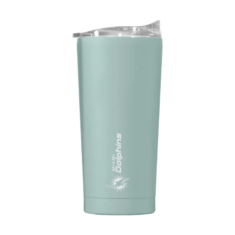 Miami Dolphins 20oz Vertical Powder Coat Tumbler