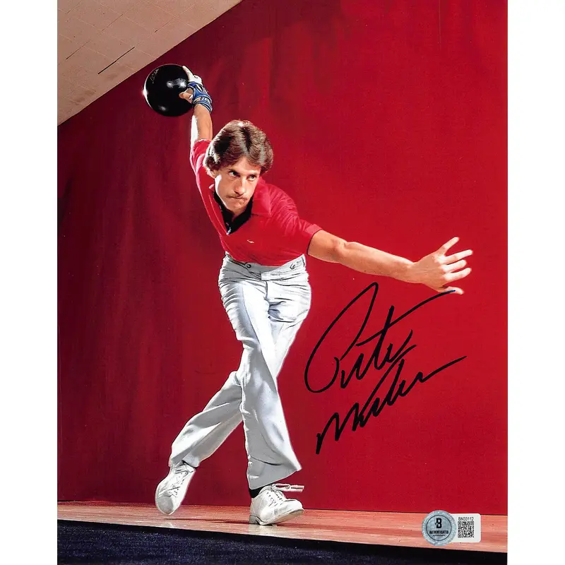 Pete Weber Bowling Authentic Signed 8x10 Vertical Photo Autographed BAS 2