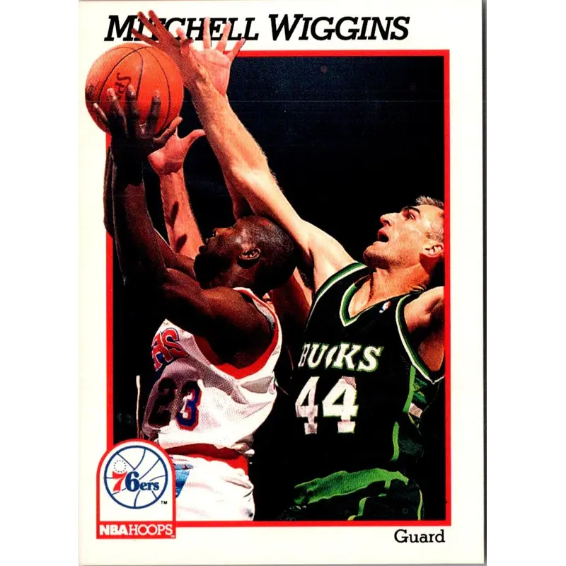 1991 Hoops Mitchell Wiggins #415