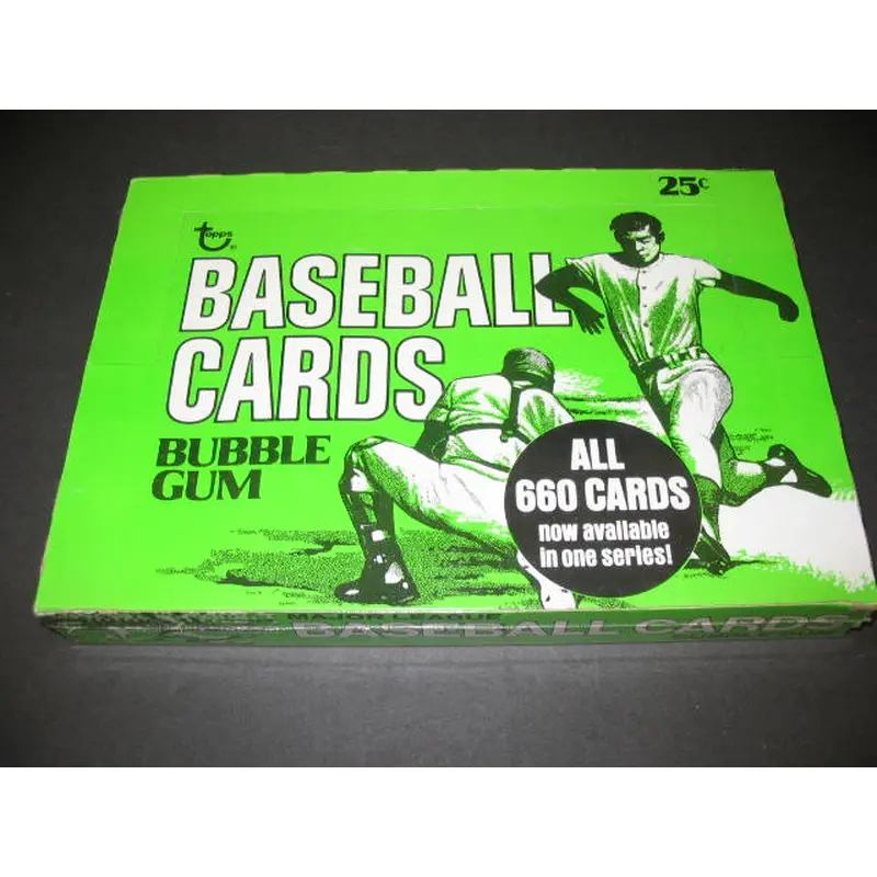1976 Topps Baseball Unopened Cello Box (Authenticate)
