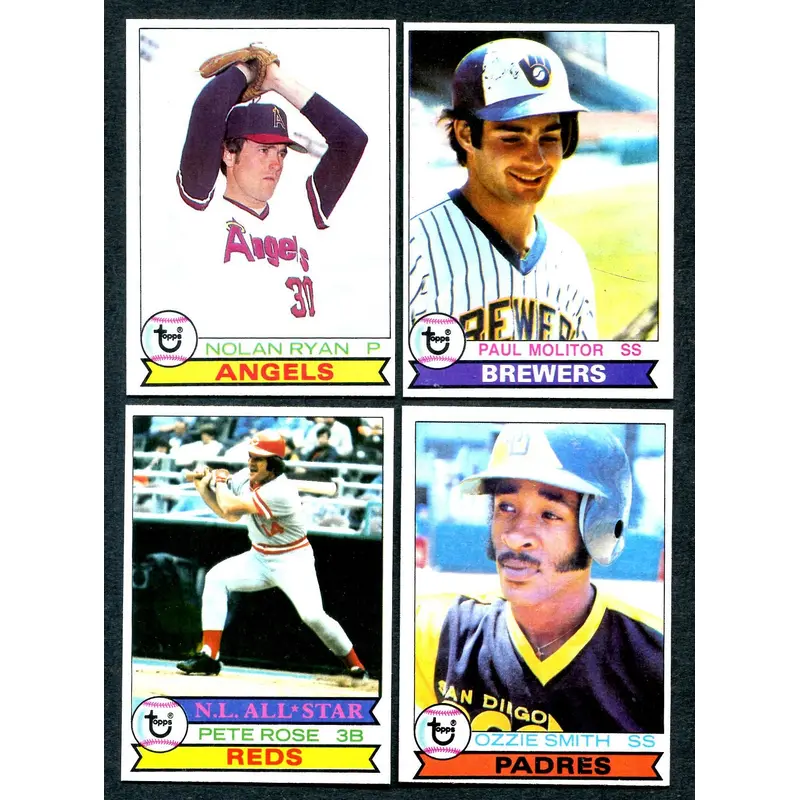 1979 Topps Baseball Complete Set (726) EX NM (24-544)