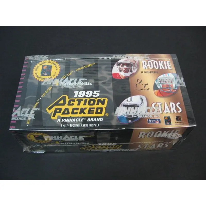 1995 Pinnacle Action Packed Football Rookie & Stars Box (Hobby)