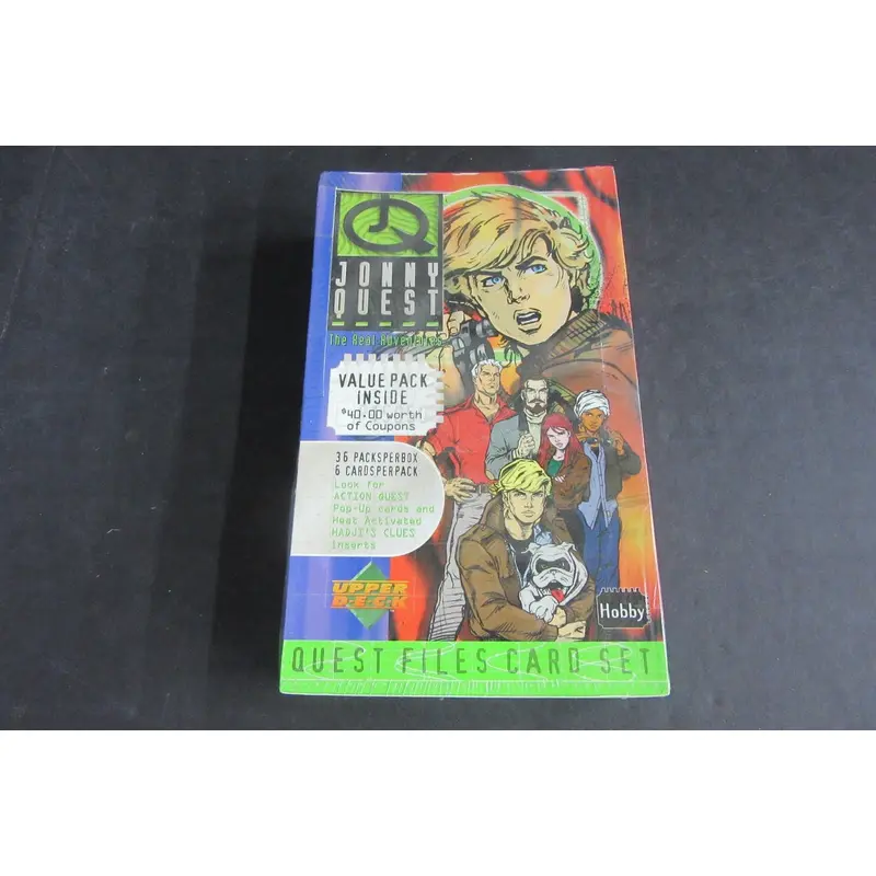 1996 Upper Deck Jonny Quest Real Adventures Box