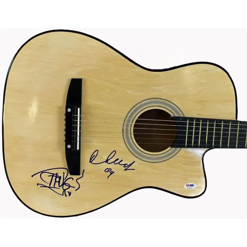 Cheech & Chong Up In Smoke Authentic Signed Guitar PSA/DNA #P74121