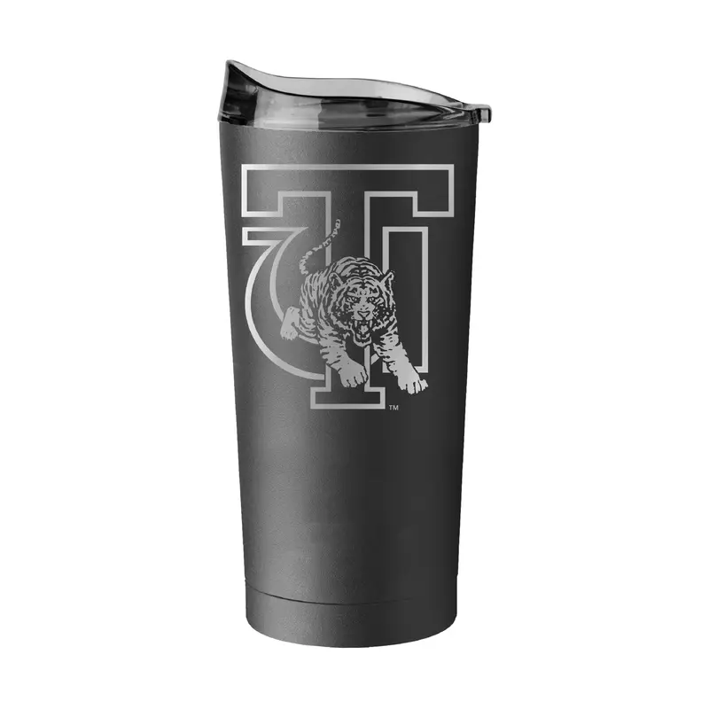 Tuskegee 20oz Gun Metal Black Powder Coat Tumbler