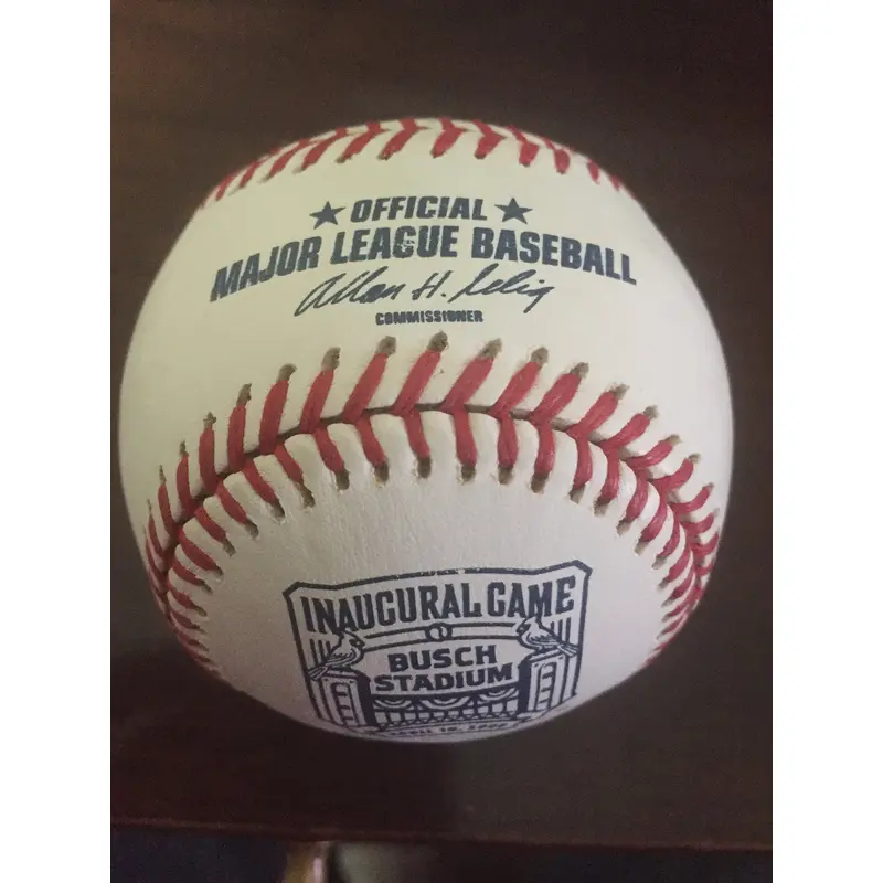 2006 Busch Stadium Inaugural Game Logo Baseball