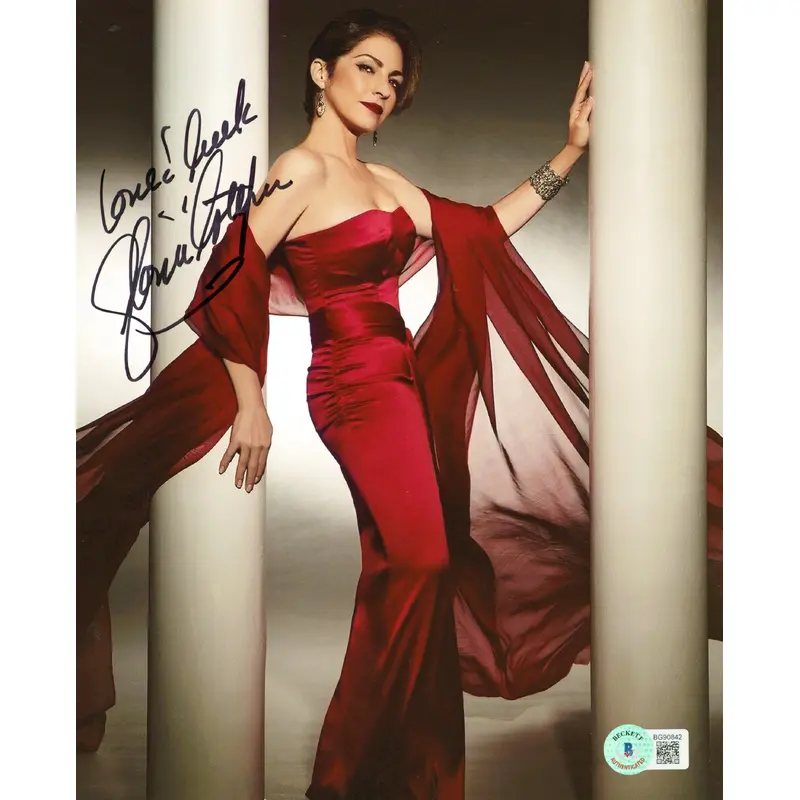 Gloria Estefan Miami Sound Machine "Love & Luck" Signed 8x10 Photo BAS #BG90842