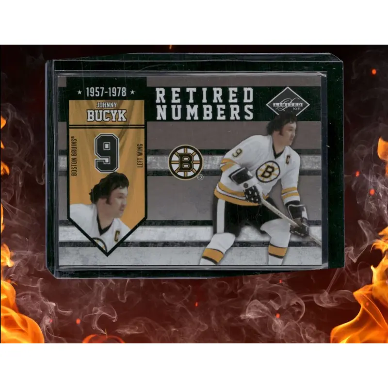 2010-11 Panini Limited Johnny Bucyk Retired Numbers 067/199 #4