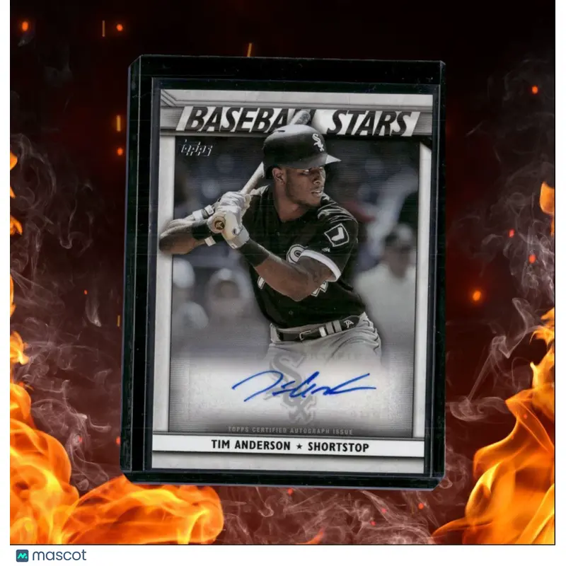 2020 Topps Tim Anderson Baseball Stars Auto #BSA-TA
