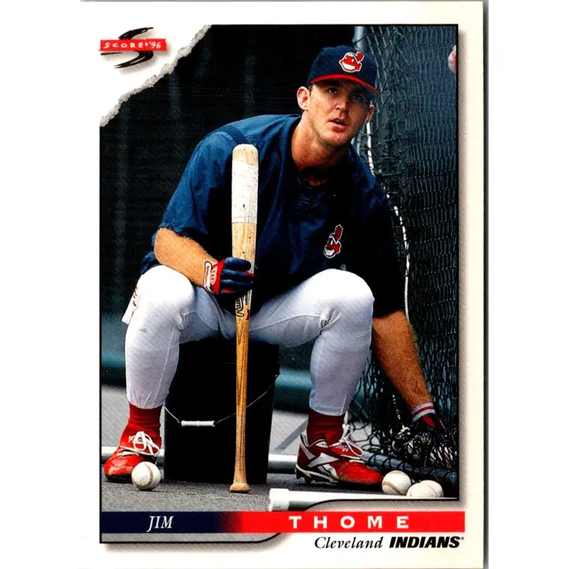 1996 Score Dugout Collection Series 1 Jim Thome #6