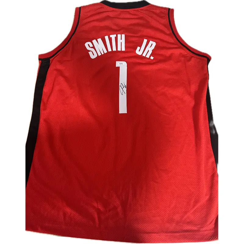 Jabari Smith Jr signed jersey PSA/DNA Houston Rockets Autographed
