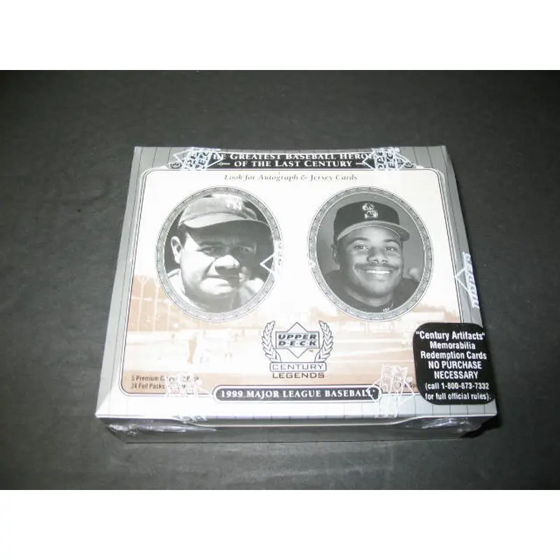 1999 Upper Deck Baseball Century Legends Box (Hobby)