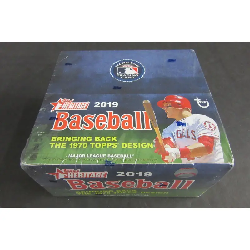 2019 Topps Heritage Baseball Box (Retail)