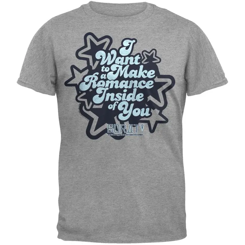 Borat - Make Romance Grey T-Shirt