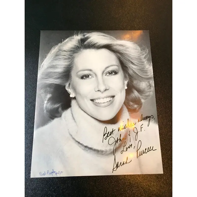 Vintage 1968 Sarah Purcell Real People  Signed Autographed Photo
