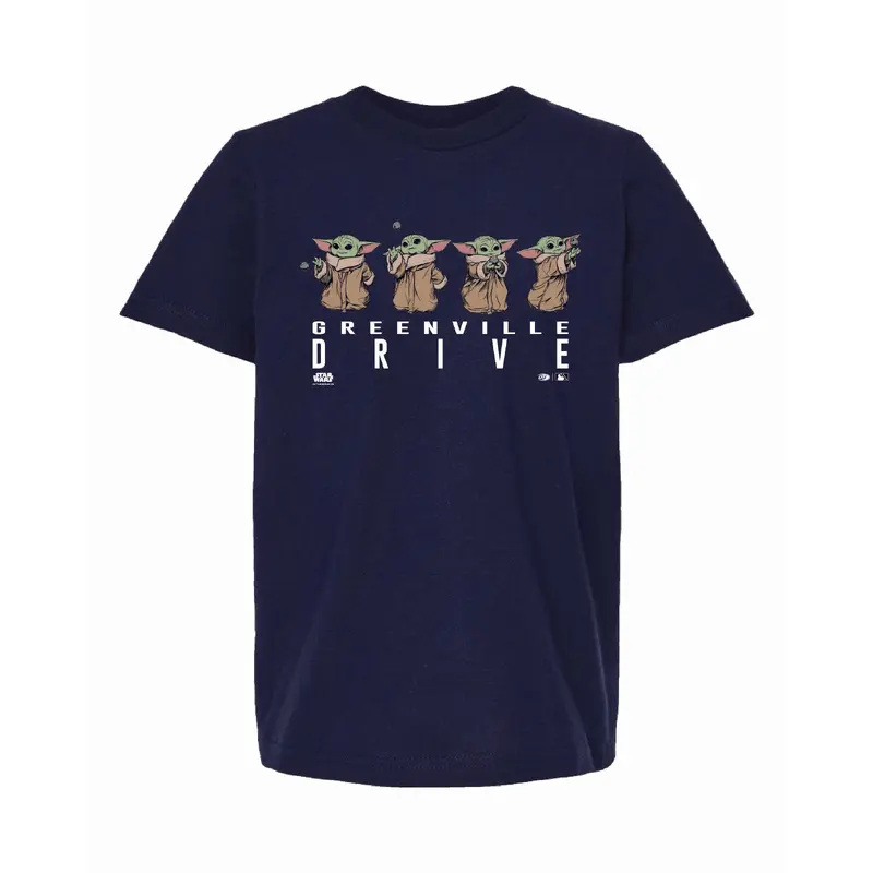 Greenville Drive OT Sport Navy Grogu Star Wars Tee