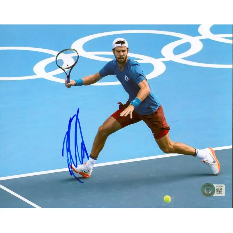 Karen Khachanov Authentic Signed 8x10 Photo Autographed BAS #BH027592