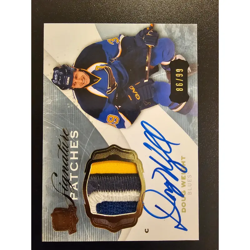 2014-15 Upper Deck The Cup Signature Patches - Doug Weight #SP-DW /99