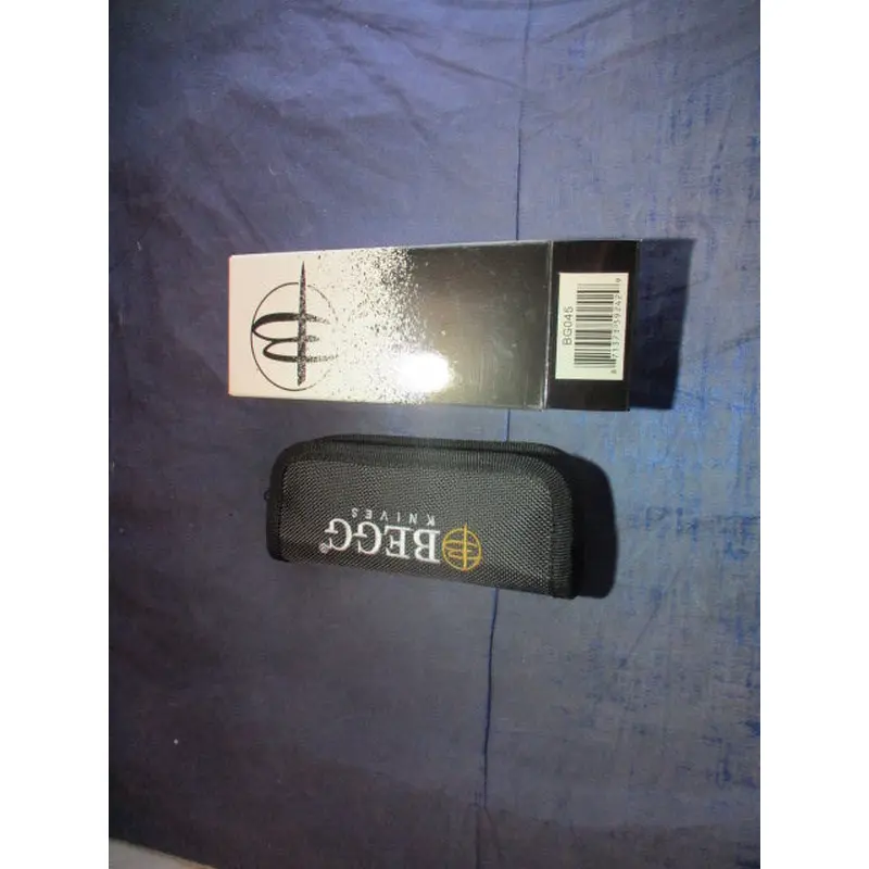 Used Begg BG045 Folding Knife w/ Case