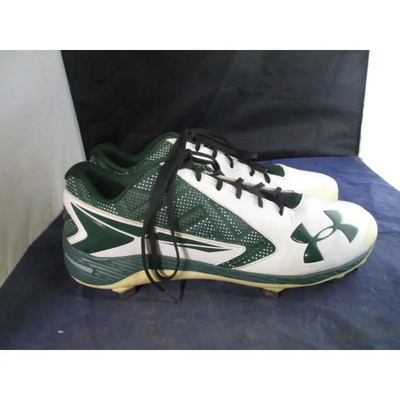 Used Under Armour Charged Metal Cleats Adult Size 12.5